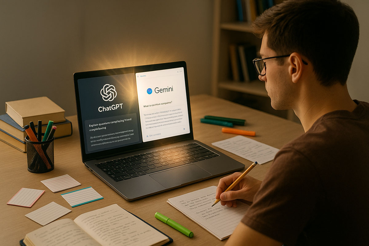 10 Secret ChatGPT & Gemini Workflows Students Are Using to Study 3× Faster (Without Cheating)
