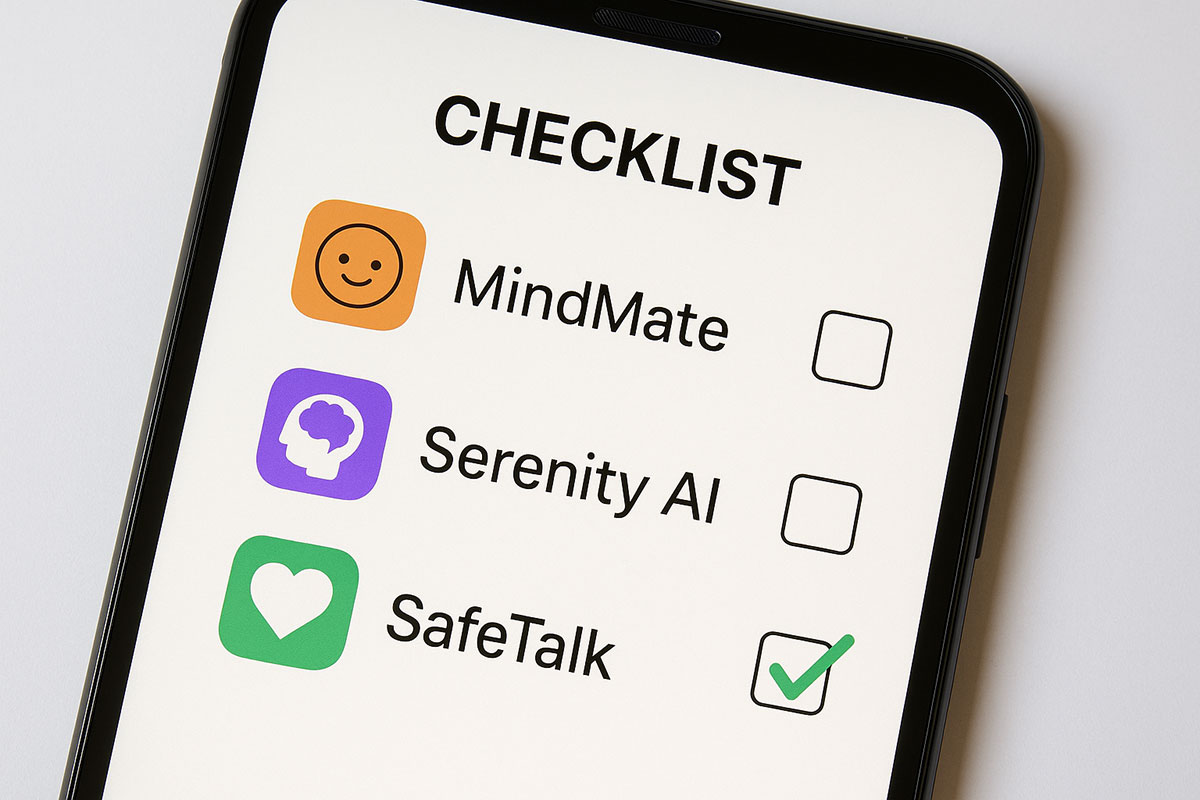 How to Choose an AI Mental Health App in 2025: A 5-Step Safety Checklist