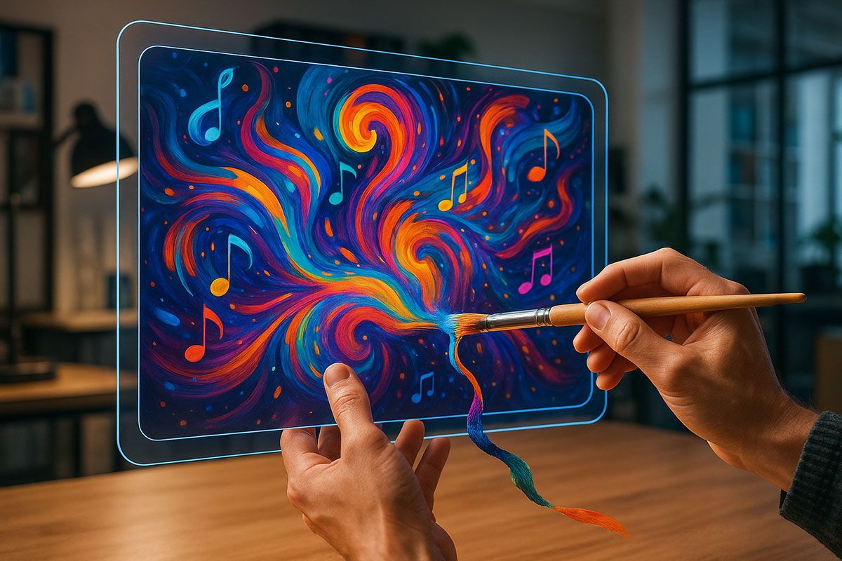 Generative AI in Creative Industries: How AI Is Redefining Art, Music, and Content in 2025