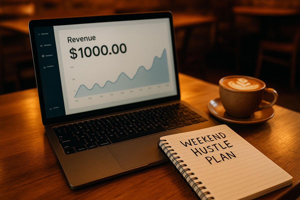 Start an AI Side Hustle This Weekend: 3 Simple Ideas to Make Your First $100 Online (No Experience Needed)