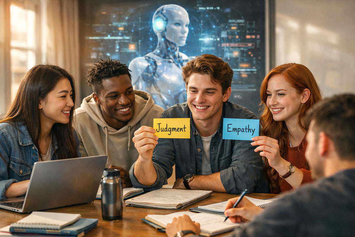 The “Human-Only” Skillset: 5 Career Skills AI Can’t Replace (That Students Should Master Now)