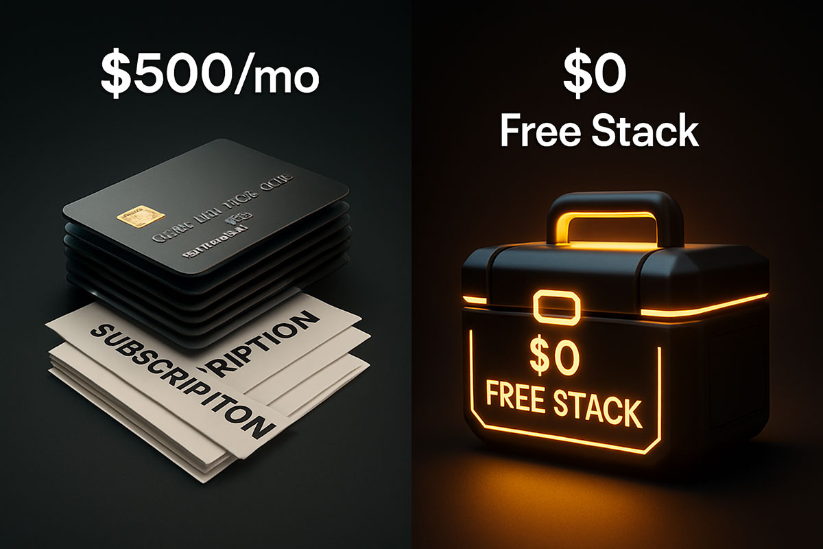 The $0 AI Stack That Replaced $500/Month in Tools (Complete Setup Guide)